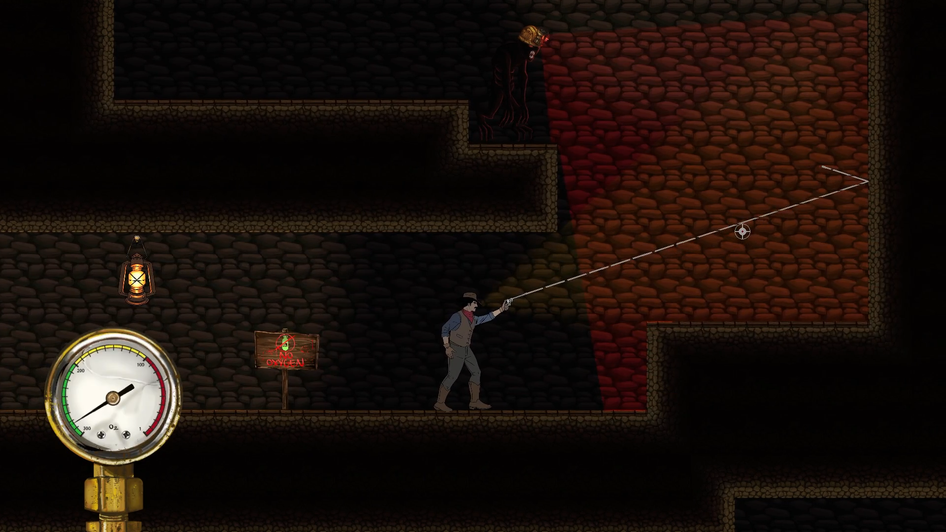 Durt aims at a shade enemy